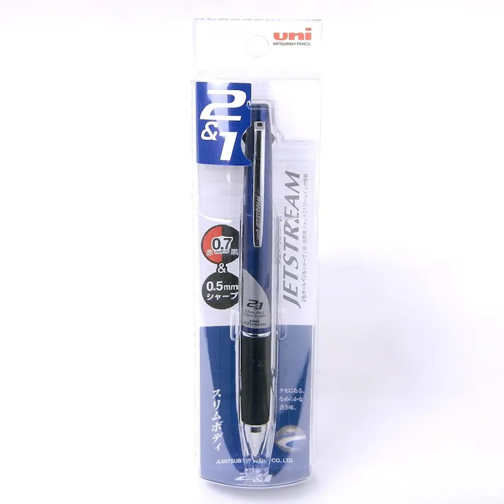 三菱鉛筆 uni 多機能ペン 2&1 ジェットストリーム 0.7mm ネイビー