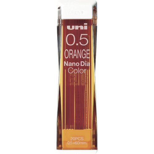 三菱鉛筆 カラーシャープ替芯 オレンジ U05202NDC.4 シャープペンシル用替芯 三菱鉛筆 カラーシャープ替芯 オレンジ U05202NDC.4 シャープペンシル用替芯