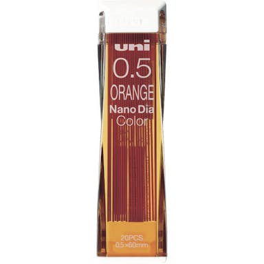 【CAINZ-DASH】三菱鉛筆 カラーシャープ替芯　オレンジ U05202NDC.4【別送品】