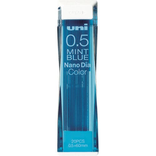 三菱鉛筆 カラーシャープ替芯 ミントブルー U05202NDC.32 シャープペンシル用替芯 三菱鉛筆 カラーシャープ替芯 ミントブルー U05202NDC.32 シャープペンシル用替芯