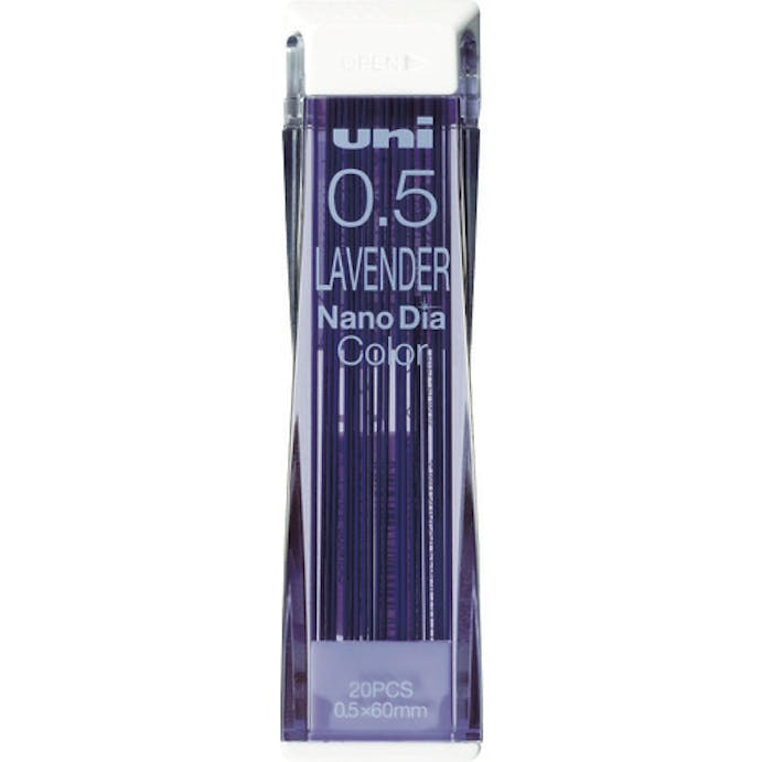 【CAINZ-DASH】三菱鉛筆 カラーシャープ替芯　ラベンダー U05202NDC.34【別送品】