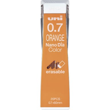 【CAINZ-DASH】三菱鉛筆 カラーシャープ替芯　オレンジ U07202NDC.4【別送品】