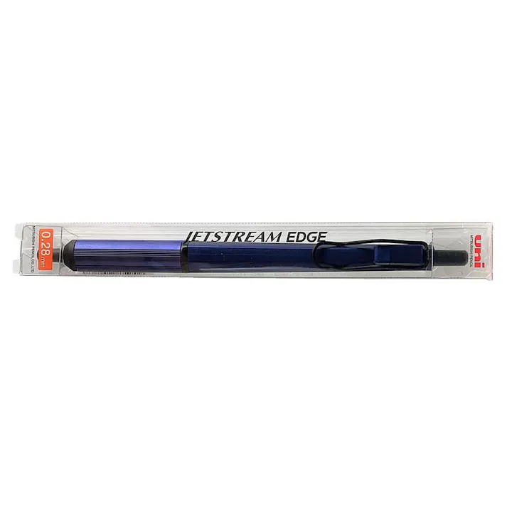 三菱 ジェットストリームEDGE ネイビー 0.28mm