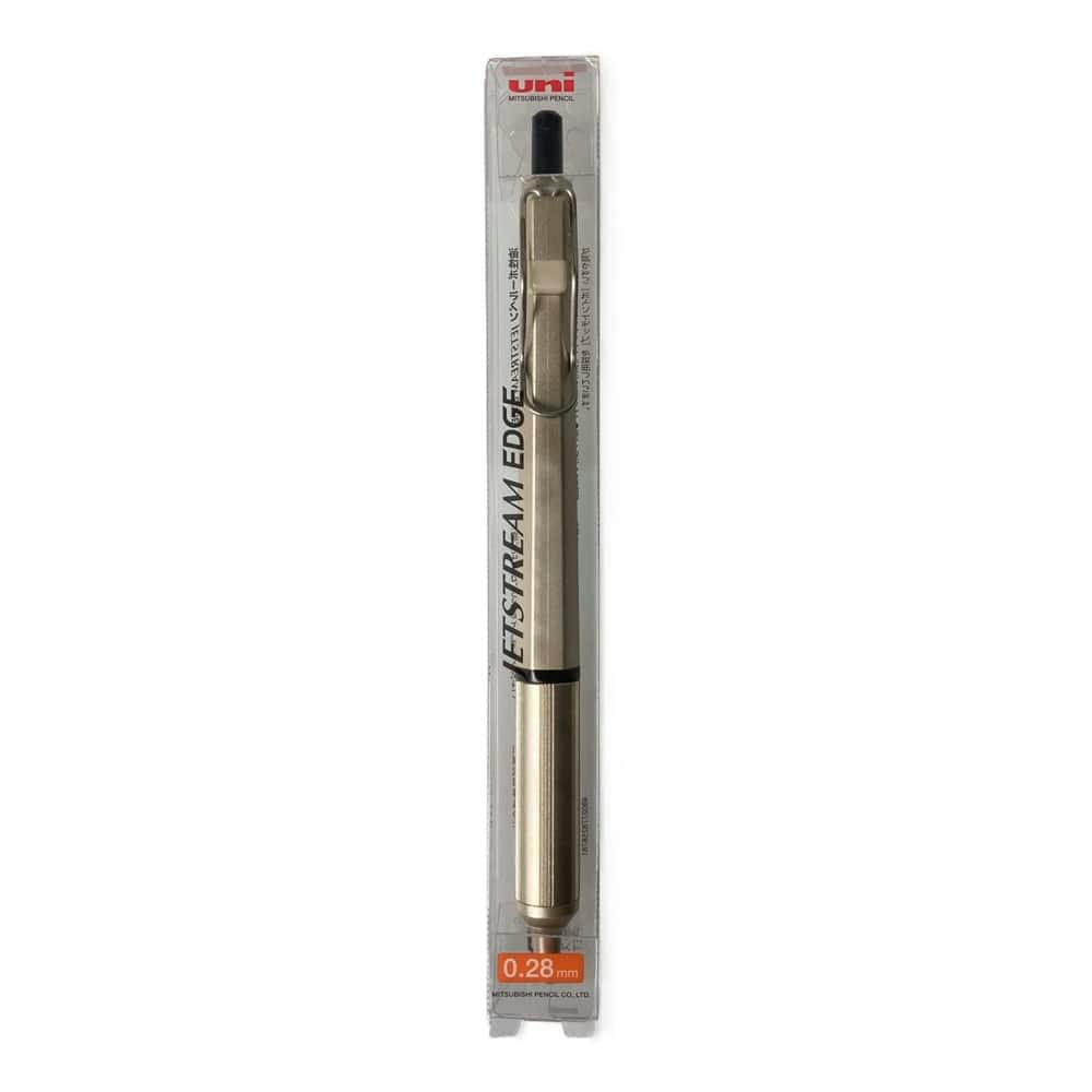 三菱 ジェットストリームEDGE Cゴールド 0.28mm | 文房具・事務