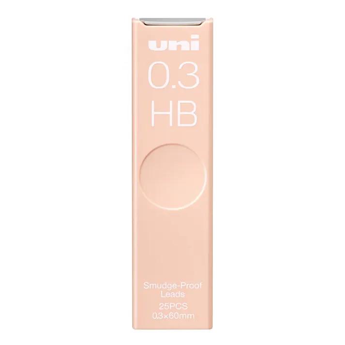 三菱鉛筆 数量 限定 シャープ替芯 ユニ 0.3HB パッケージ:ペールオレンジ ULS03251PHBPO