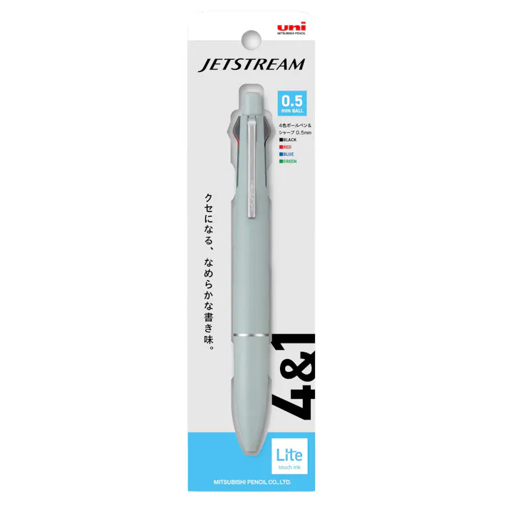 三菱鉛筆 uni 4色ボールペン ジェットストリームライト 0.5mm