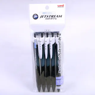 三菱鉛筆 uni 油性ボールペン ジェットストリーム 1.0mm 黒 5本入