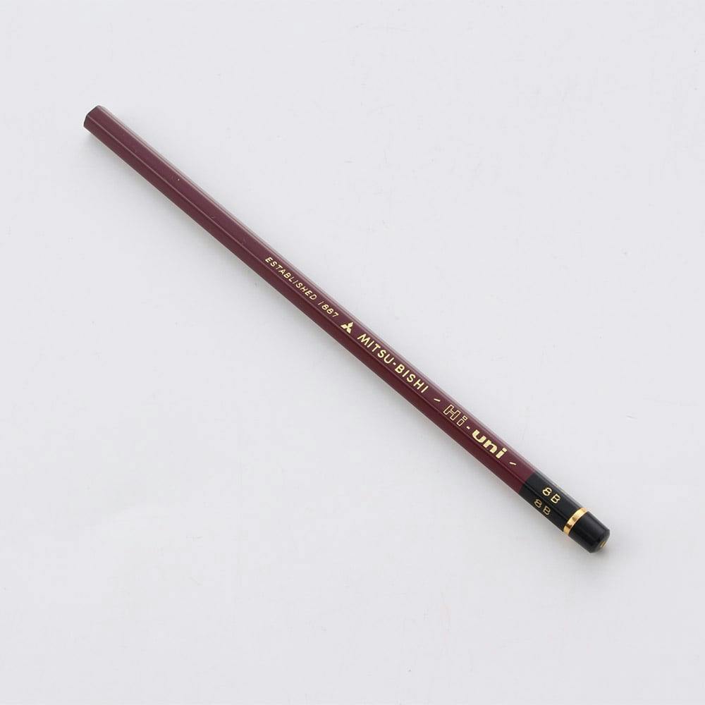 まとめ）三菱鉛筆 ハイユニ鉛筆 HU4B 4B - 筆記具