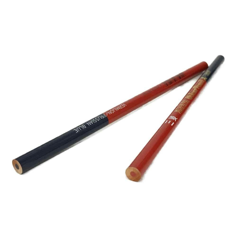 三菱 朱藍鉛筆 7：3 2本入り No.2637 | 文房具・事務用品 通販