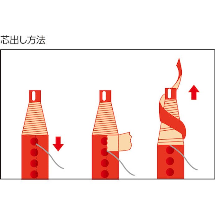 【CAINZ-DASH】三菱鉛筆 油性ダーマトグラフ　赤　（１２本入） K7600.15【別送品】