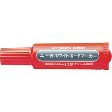 【CAINZ-DASH】三菱鉛筆 三菱鉛筆／ホワイトボードマーカー／太字／赤 PWB7M.15【別送品】