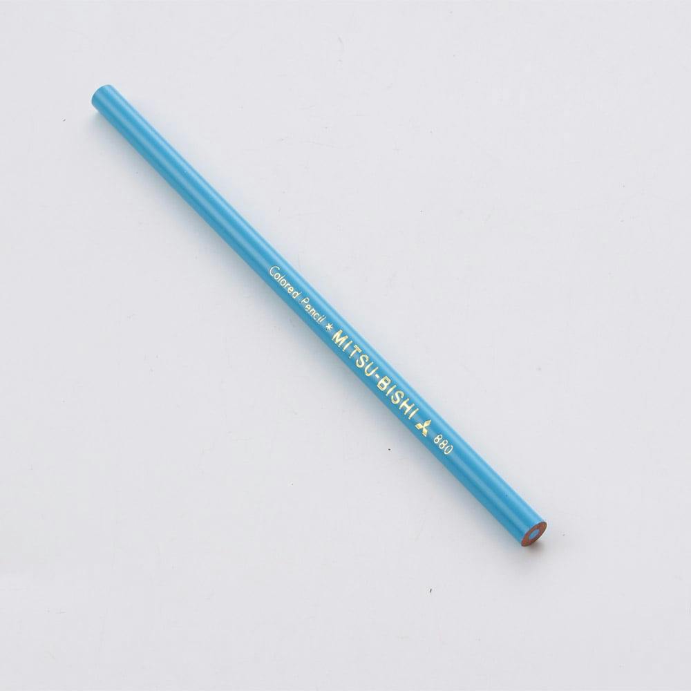 三菱 色鉛筆 単品 No.880(水色) | 文房具・事務用品 | ホームセンター 