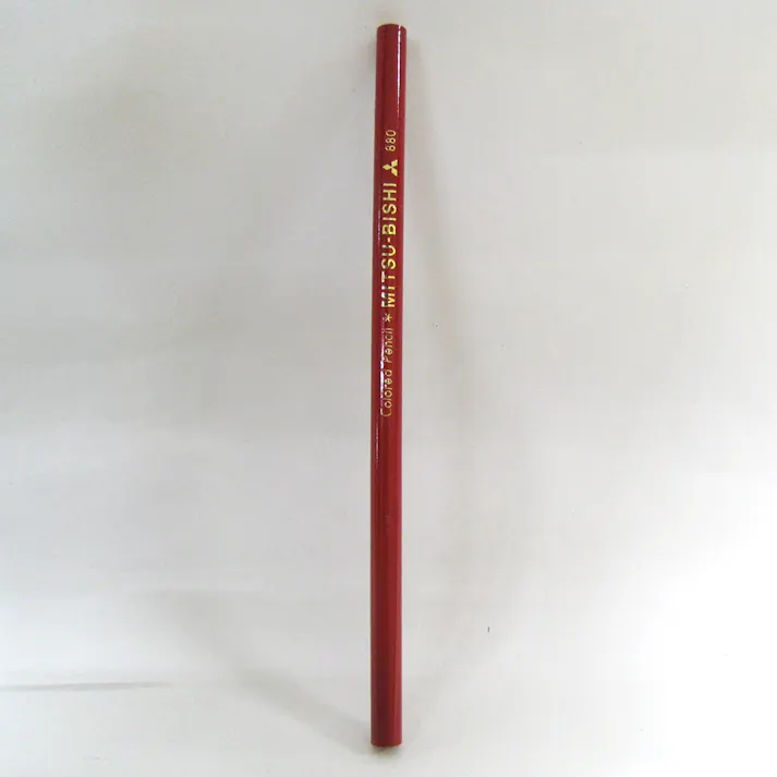 三菱 色鉛筆 単品 No.880(赤)