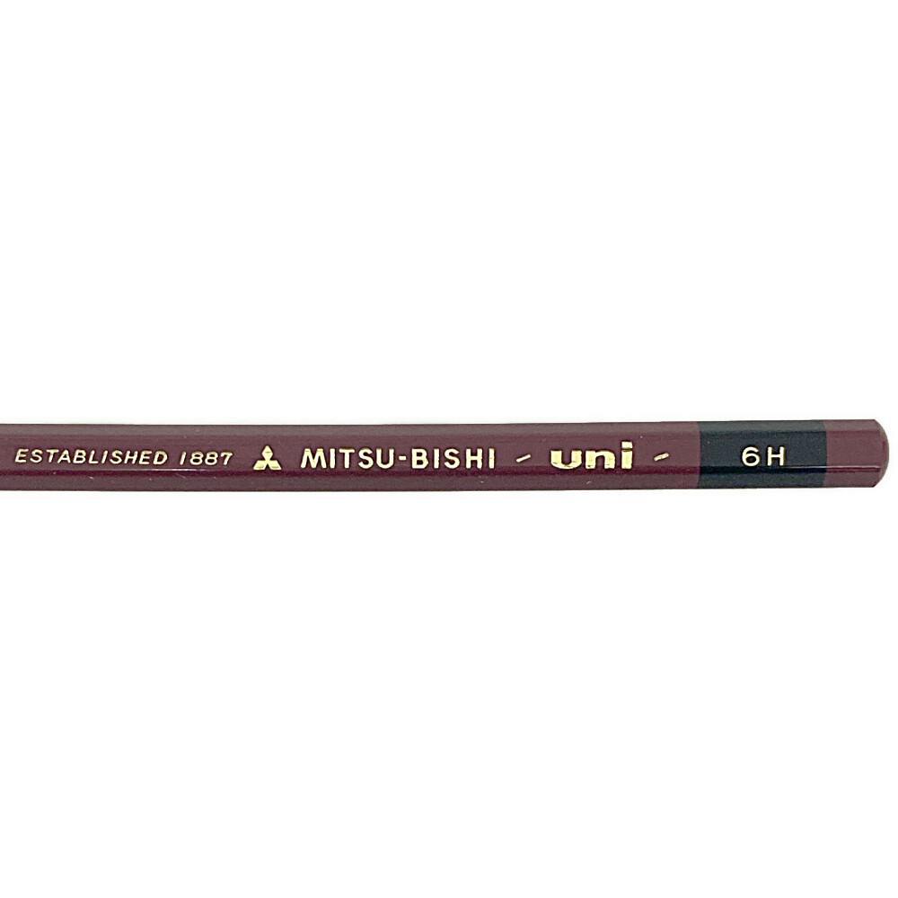 三菱鉛筆 uni 鉛筆 ユニ 6H | 文房具・事務用品 通販 | ホームセンター