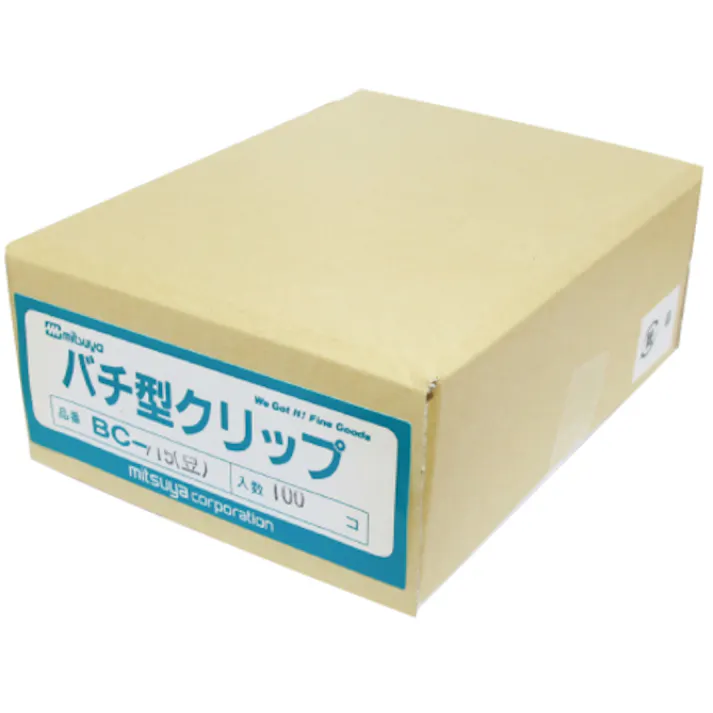 【CAINZ-DASH】ミツヤ バチ型クリップ豆 100本入 M14028 BC-715【別送品】