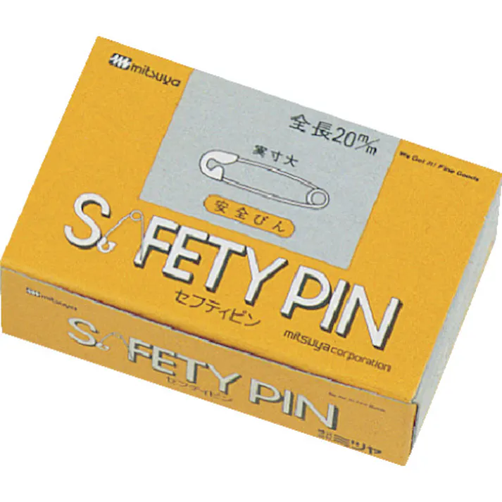 【CAINZ-DASH】ミツヤ 安全ピンNO.00 箱入100本 M15555 AP-00【別送品】