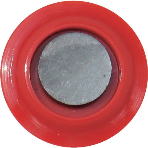 CAINZ-DASH】ミツヤ カラーマグネット丸型＃40 赤 M22322 MR