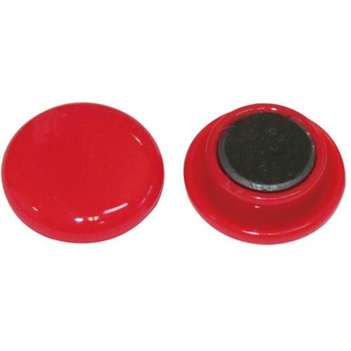 CAINZ-DASH】ミツヤ カラーマグネット20mm 赤12個 M37125
