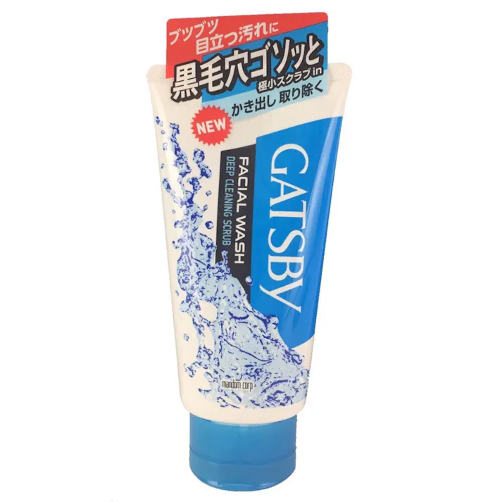 ギャツビー フェイシャルウォッシュ ディープクリーニングスクラブ 130g
