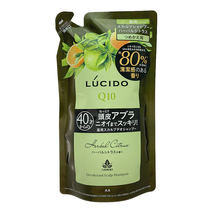 ルシード 薬用スカルプデオシャンプー ハーバルシトラスの香り 詰替 380ml