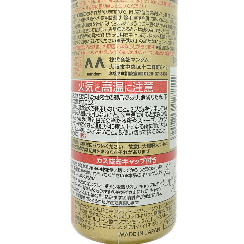 ギャツビー EXプレミアムタイプ デオドラントスプレー 無香料 | ボディ