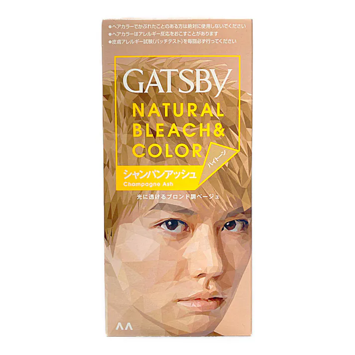 ギャツビー ブリーチカラー シャンパンアッシュ