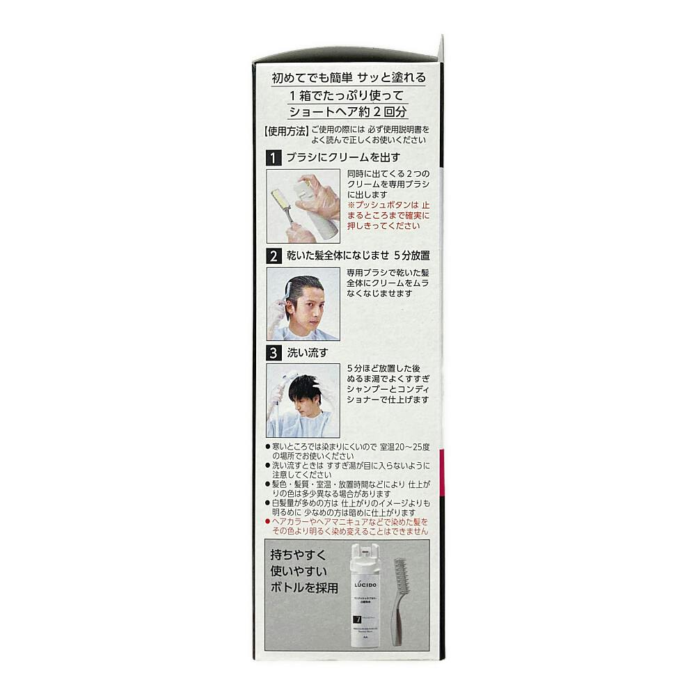 ルシード ワンプッシュケアカラー ナチュラルブラック | ヘアカラー