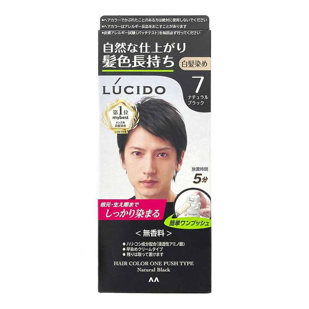 ルシード ワンプッシュケアカラー ナチュラルブラック | ヘアカラー