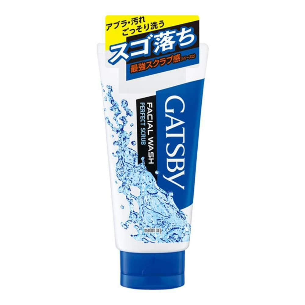 マンダム ギャツビー フェイシャルウォッシュ パーフェクトスクラブ 130g 洗顔用品・肌ケア マンダム ギャツビー フェイシャルウォッシュ パーフェクトスクラブ 130g 洗顔用品・肌ケア