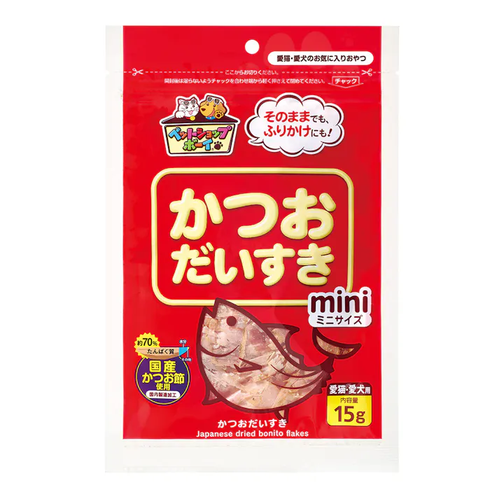 かつおだいすき ミニサイズ 15g