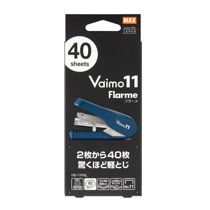 マックス MAX ホッチキス Vaimo11 ブルー