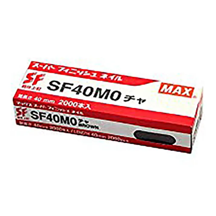 マックス MAX スーパーフィニッシュネイル チャ SF40MO 2000本入