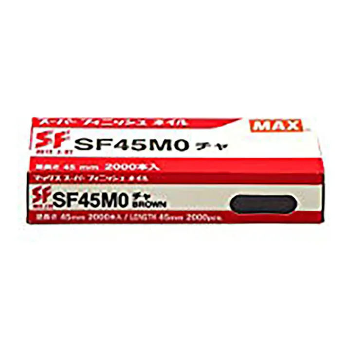 マックス MAX スーパーフィニッシュネイル チャ SF45MO 2000本入