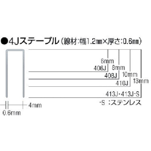 CAINZ-DASH】マックス ステープル 肩幅４ｍｍ 長さ８ｍｍ ５０００本