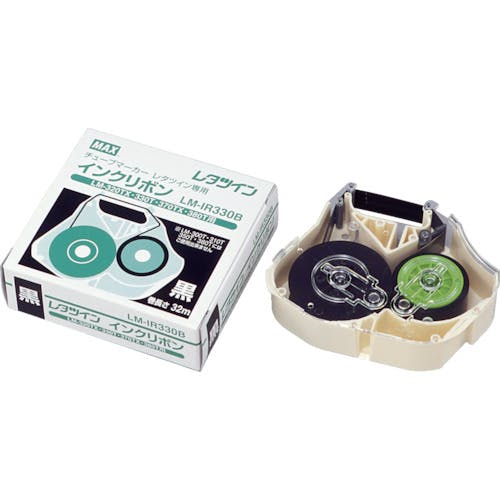 マックス レタツイン LM-400シリーズ用インクリボン黒 LM-IR400B 100m×5巻入 LM-IR400B 電線用ラベルプリンタ マックス レタツイン LM-400シリーズ用インクリボン黒 LM-IR400B 100m×5巻入 LM-IR400B 電線用ラベルプリンタ