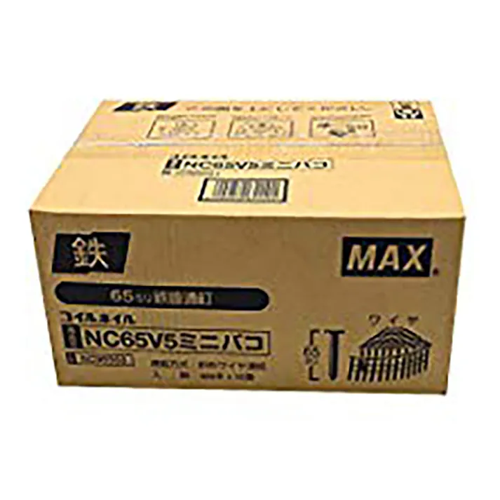 マックス MAX ワイヤ連結ななめ釘 NC65V5 ミニバコ 10巻入
