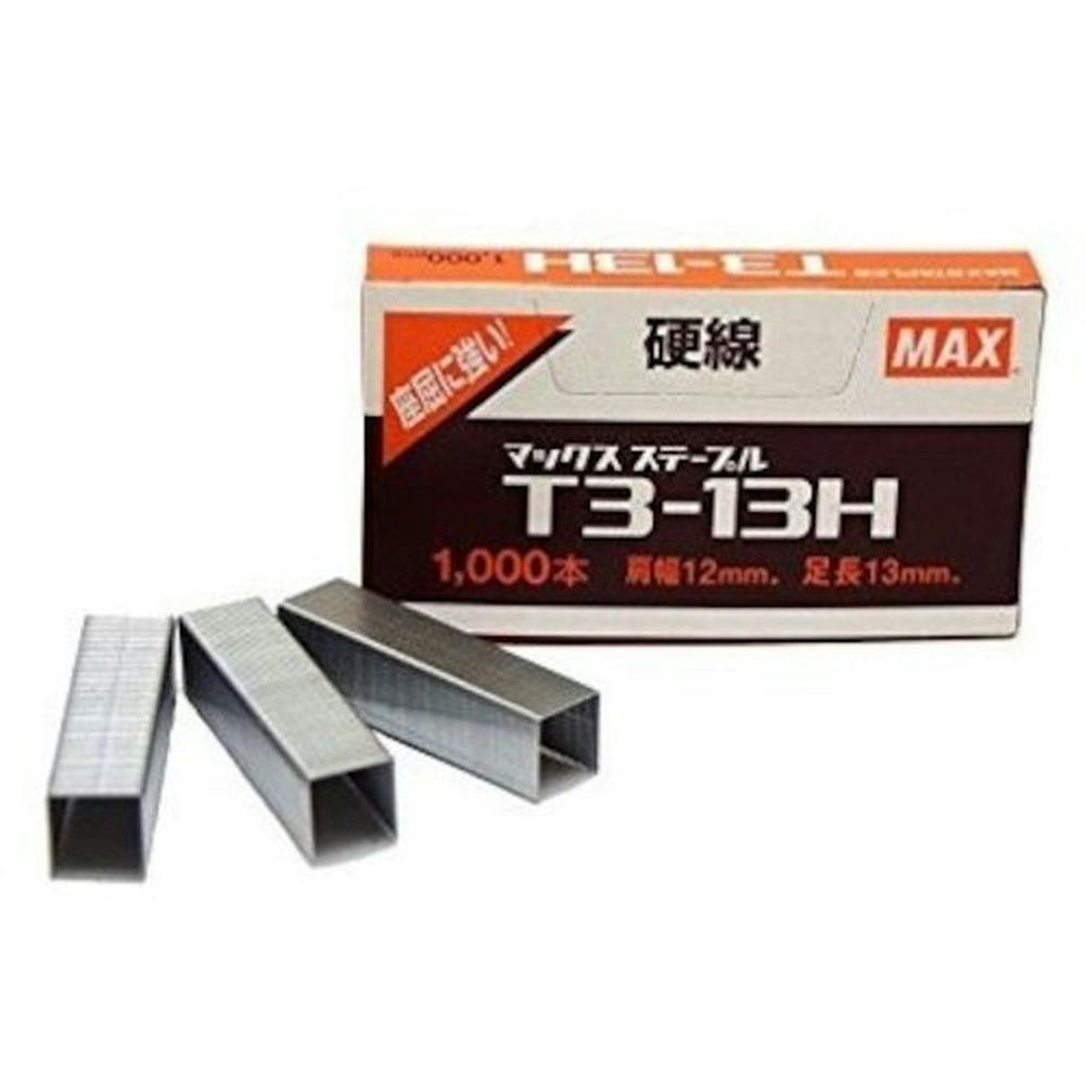 マックス MAX ステープル T3-13H 20個入 | 作業工具・作業用品