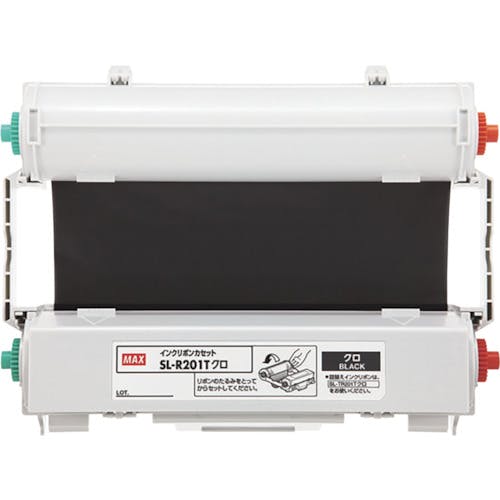 マックス ビーポップ CPM-200用インクリボンカセット SL-R204Tアオ 50m巻 SL-R204T ラベルプリンタ用テープカートリッジ マックス ビーポップ CPM-200用インクリボンカセット SL-R204Tアオ 50m巻 SL-R204T ラベルプリンタ用テープカートリッジ