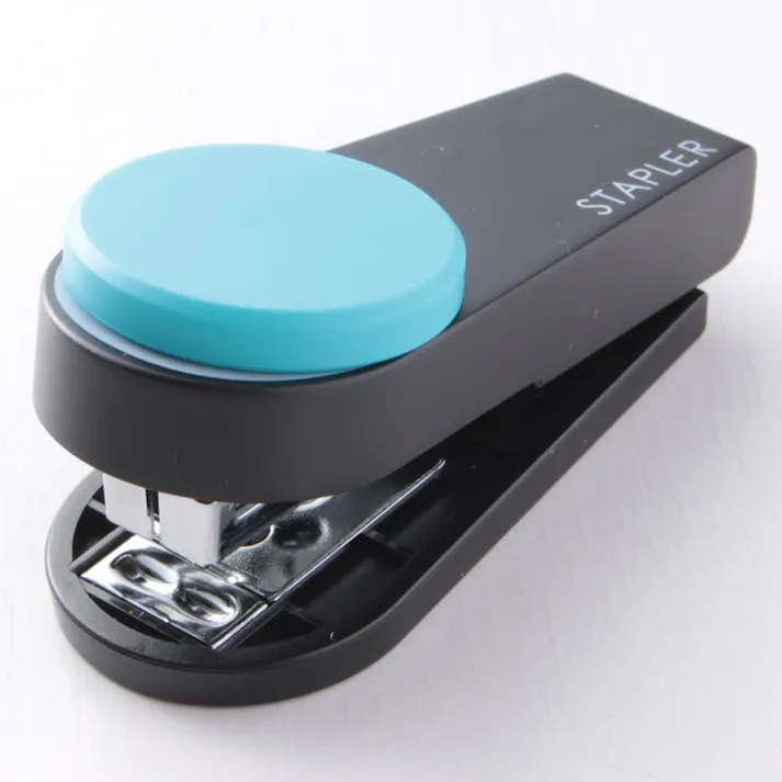 マックス 携帯用ホッチキス ギミック 青 HD-10XS/B
