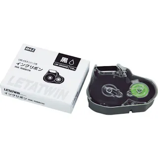 【CAINZ-DASH】マックス チューブマーカー レタツイン 専用インクリボンカセット LM-IR500B【別送品】