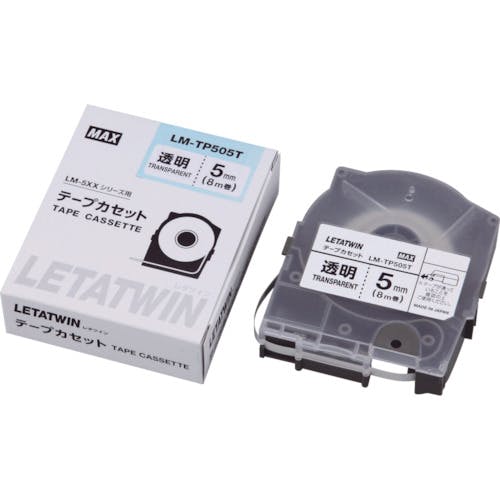 マックス チューブマーカー レタツイン 専用テープカセット LM-TP505Y 電線用ラベルプリンタ用オプション マックス チューブマーカー レタツイン 専用テープカセット LM-TP505Y 電線用ラベルプリンタ用オプション