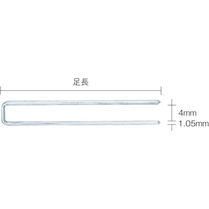 【CAINZ-DASH】マックス MAステープル 肩幅4mm 長さ28mm 3000本入り 428MAN【別送品】