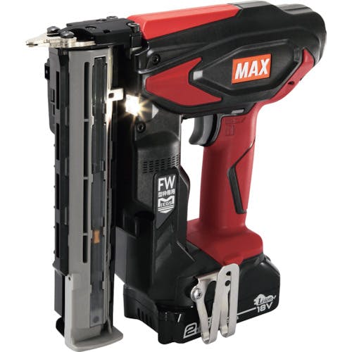 マックス 型枠用充電式フィニッシュネイラセット(2.5Ah) TJ35FN3FWBC1825A 充電式釘打機(ネイル用) マックス 型枠用充電式フィニッシュネイラセット(2.5Ah) TJ35FN3FWBC1825A 充電式釘打機(ネイル用)