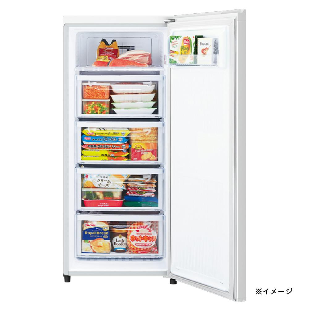 三菱電機 前開き冷凍庫 121L ホワイト MF-U12K-W【別送品