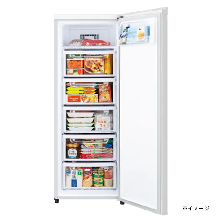 三菱電機 前開き冷凍庫 144L ホワイト MF-U14K-W【別送品】