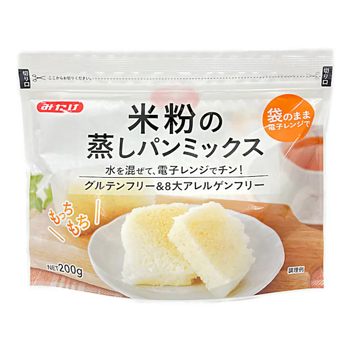 みたけ食品工業 米粉の蒸しパンミックス 200g