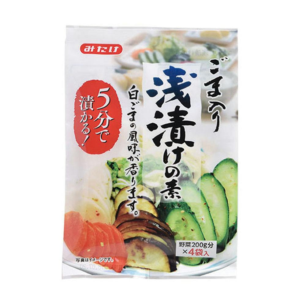 みたけ食品工業 ごま入り浅漬けの素 8g×4袋 | 食料品・食べ物