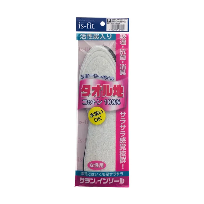タオル地インソール 女性用(販売終了)