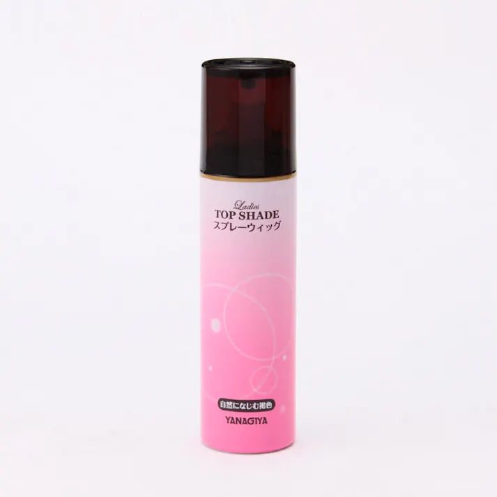 柳屋 レディース トップシェード スプレーウィッグ 褐色