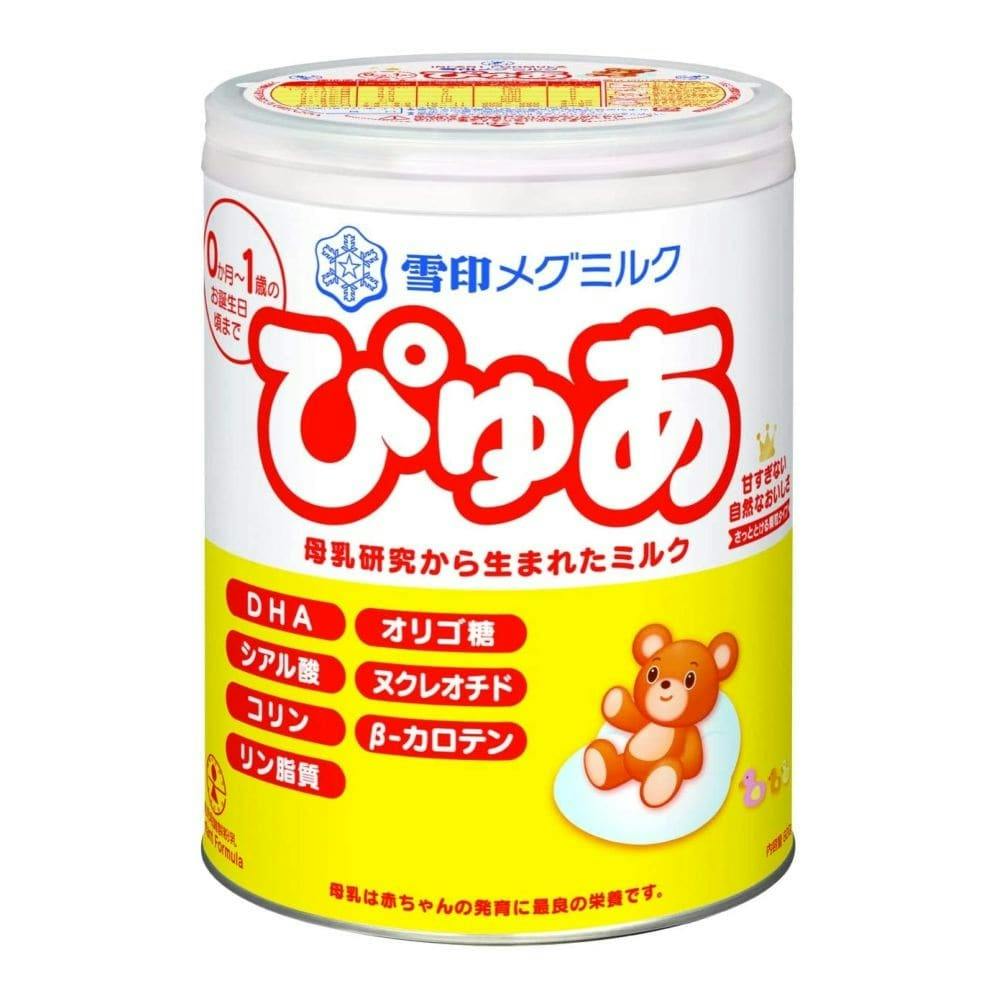 雪印 メグミルク ぴゅあ 大缶 820g | ベビー・赤ちゃん・キッズ用品